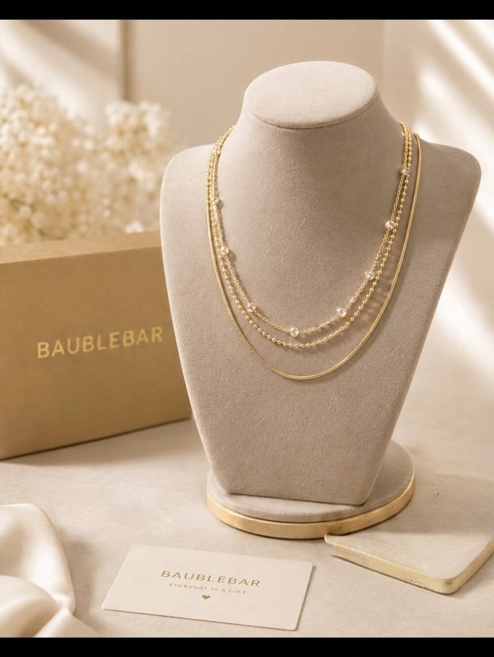 Baublebar Elegant Gold Necklace